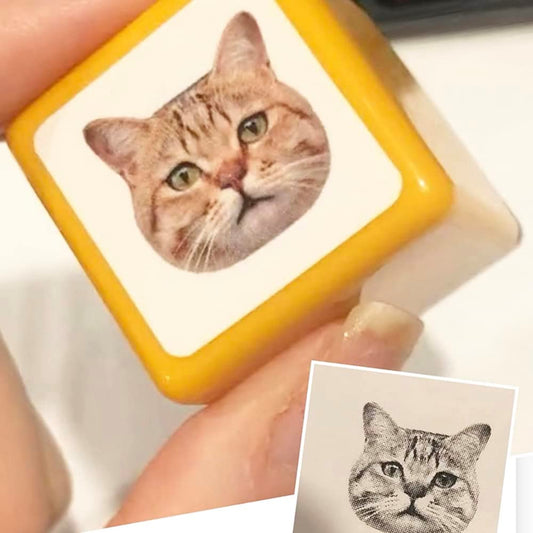 PoochStamp - Custom Pet Portrait Stamp